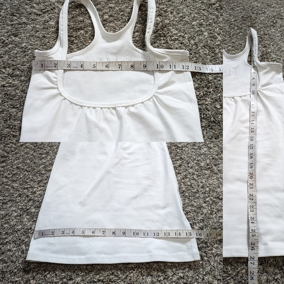 Bao Bei white maternity under the bust support tank XS/S - Picture 5 of 7